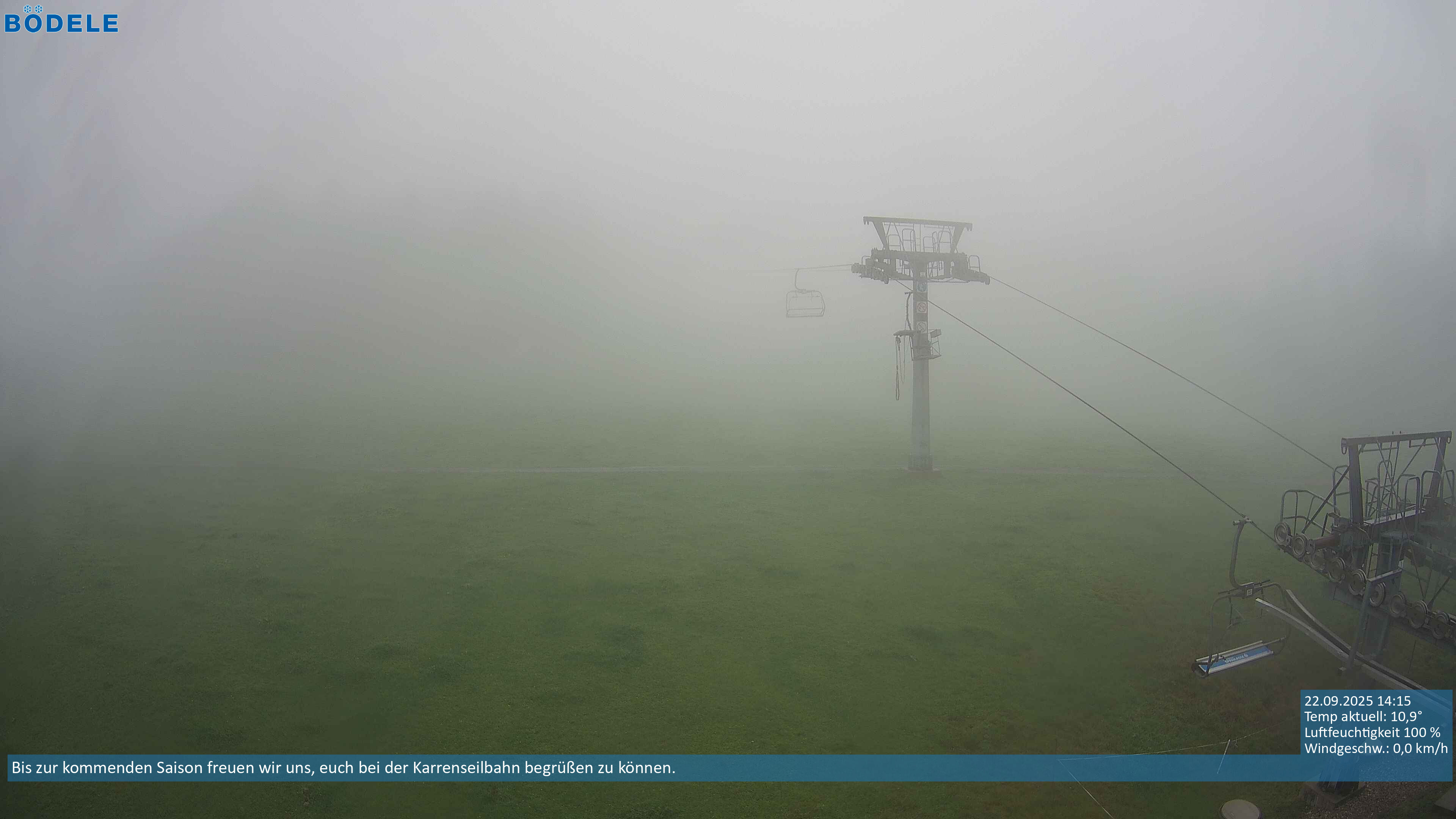 Webcam Bödele, Lanklift Tal - 1188m - Wetterring.at